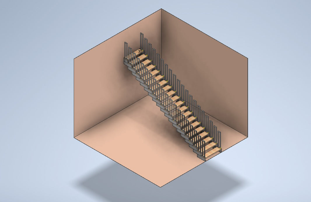 FlatE - DIY Modular Staircase