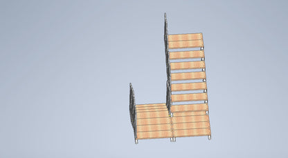 FlatE - DIY Modular Staircase